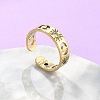 304 Stainless Steel Open Cuff Rings RJEW-K245-55G-3