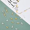 HOBBIESAY 80Pcs 2 Colors Alloy Connector Charms PALLOY-HY0001-01-5