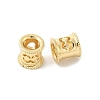 Brass European Beads KK-B166-01G-8-1