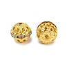 Brass Rhinestone Beads RB-A011-10mm-G-3