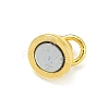 Brass Magnetic Clasps KK-G557-40G-2