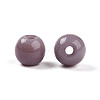 Opaque Solid Color Glass Beads GLAA-N007-4mm-A05-2