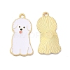 Alloy Enamel Pendants X-ENAM-D046-07G-1