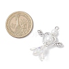 7Pcs Acrylic & Tibetan Style Alloy Pendants PALLOY-JF04330-3