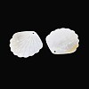Carved Natural Freshwater Shell Pendants SHEL-T020-62C-2