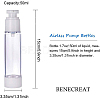 BENECREAT Empty Plastic Press Pump MRMJ-BC0001-48-50ml-2