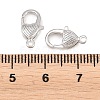 Brass Lobster Claw Clasps KK-H287-08E-P-3