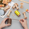 Wood Bobbins WOOD-WH0124-72-3