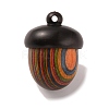Wooden Acorn Box Jewelry Pendants X-WOOD-WH0022-06C-1