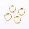 304 Stainless Steel Open Jump Rings X-STAS-O098-01G-16-1