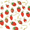 DIY Strawberry Dangle Earrings DIY-FS0006-05-4