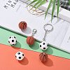 16Pcs 2 Colors Opaque Resin Pendants RESI-LS0001-03P-7
