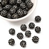Alloy Rhinestone Beads RB-A034-10mm-A02B-1
