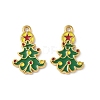 304 Stainless Steel Enamel Pendants STAS-L300-012G-35-1