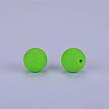 Round Silicone Focal Beads SI-JX0046A-119-2