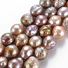 Natural Keshi Pearl Beads Strands PEAR-S019-08A-2