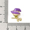Halloween Brass Enamel European Beads X1-KK-A203-04A-G-3