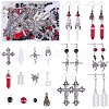 DIY Gothic Earring Making Kit DIY-SZ0009-44-1