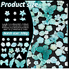 200G Transparent Acrylic Beads OACR-NB0001-53D-2