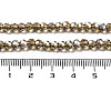 Electroplate Transparent Glass Beads Strands EGLA-A035-T3mm-A16-4