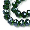 Electroplate Glass Beads Strands EGLA-A034-T3mm-A31-2