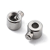 304 Stainless Steel Crimp Beads X-STAS-L216-51P-2