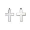 304 Stainless Steel Pendants STAS-S136-02P-01-1