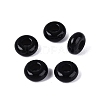 Natural Obsidian European Beads G-Q602-04M-1