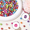 800Pcs 2 Styles Cross Theme Acrylic Beads MACR-PA0001-45B-7