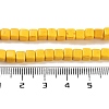 Synthetic Turquoise Beads Strands X-TURQ-G108-4x4mm-06-3