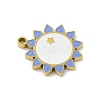 304 Stainless Steel Enamel Pendants STAS-U039-12G-2