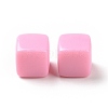 Opaque Acrylic Beads OACR-E015-02G-2
