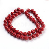 Synthetic Turquoise Beads Strands X-TURQ-H038-8mm-XXS17-2