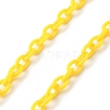 Personalized ABS Plastic Cable Chain Necklaces NJEW-JN02996-M-4