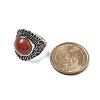 Synthetic Goldstone Adjustable Rings RJEW-I108-03AS-03-5