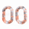 Transparent Acrylic Linking Rings OACR-N009-013B-02-2