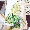 Plastic Drawing Painting Stencils Templates DIY-WH0396-228-7