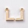 Brass Charms X-KK-S350-167L-G-1