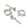 Brass Toggle Clasps KK-B129-20P-2