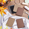 9Pcs 3 Colors Imitation Leather Laserable Label Tags DIY-FG0003-46-6