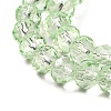Transparent Baking Paint Glass Beads Strands DGLA-A034-T6mm-D10-3