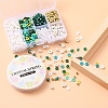 DIY Letter & Imitation Pearl & Heishi Beads Bracelet Making Kit DIY-YW0005-23A-5