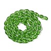 Transparent Glass Beads Strands EGLA-N013-T8mm-D14-2