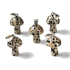 Natural Dalmatian Jasper Pendants GG-CBAA0EE-05P-11-1