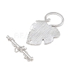 Brass Toggle Clasps KK-CBA7BFE-08P-5