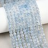 Natural Aquamarine Beads Strands G-RM250101-L9-1