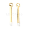 Brass Enamel Pendants KK-G416-36G-2