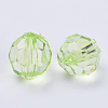Transparent Acrylic Beads TACR-Q257-6mm-V32-3