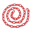 Opaque Acrylic Cable Chains SACR-N010-001E-2