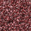 Transparent Glass Round Seed Beads SEED-B001-05A-21-3